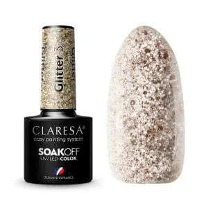 Claresa Glitter 3 Lakier Hybrydowy 5g