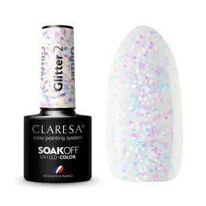 Claresa Glitter 2 Lakier Hybrydowy 5g