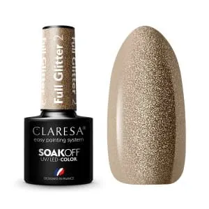 Claresa Full Glitter 2 Lakier Hybrydowy 5g