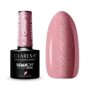 Claresa Full Glitter 5 Lakier Hybrydowy 5g