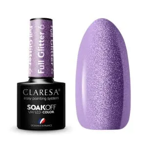 Claresa Full Glitter 6 Lakier Hybrydowy 5g