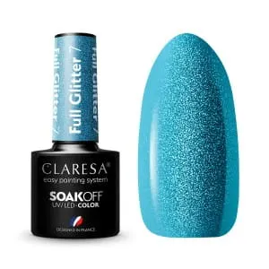 Claresa Full Glitter 7 Lakier Hybrydowy 5g