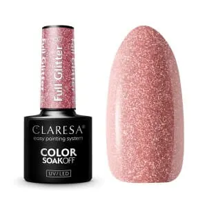 Claresa Full Glitter 8 Lakier Hybrydowy 5g