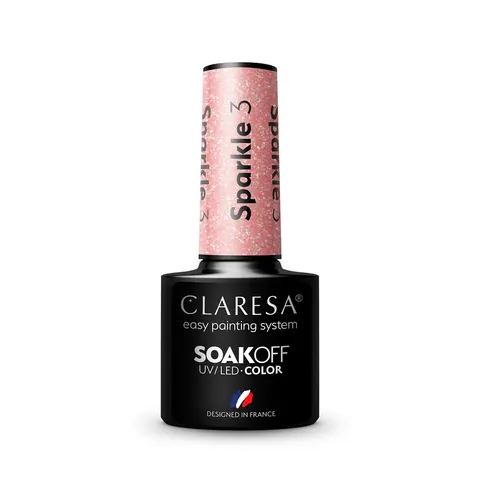 Claresa Sparkle 3 Lakier Hybrydowy 5g