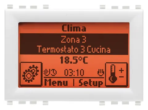 Vimar Eikon Panel sterujący dotykowy 3M - Biały - R21509.B