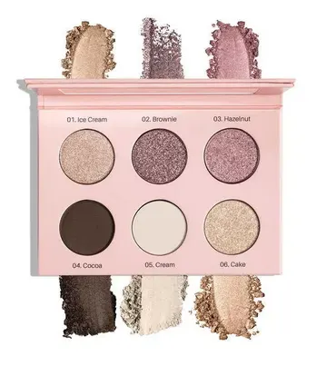 Neonail Paleta Cieni Prasowanych Nude