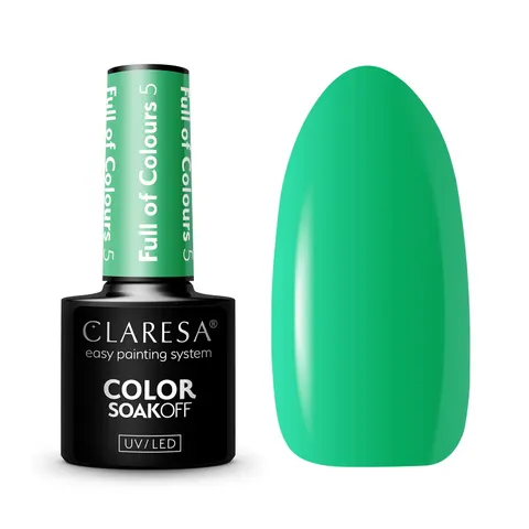 Claresa Full Of Colours 5 Lakier Hybrydowy 5g