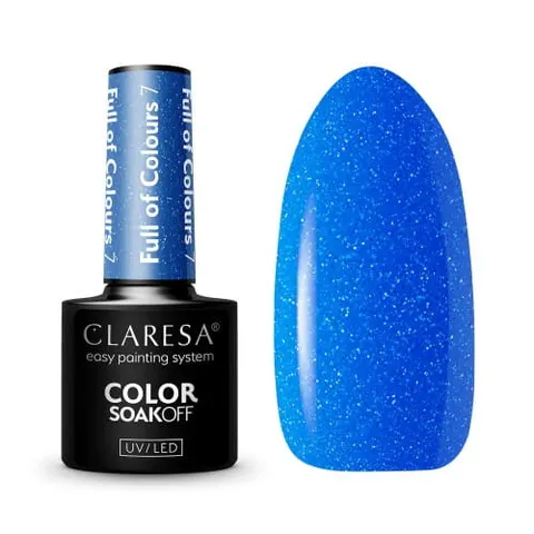 Claresa Full Of Colours 7 Lakier Hybrydowy 5g