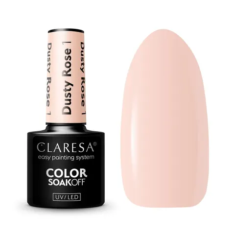 Claresa Dusty Rose 1 Lakier Hybrydowy 5g
