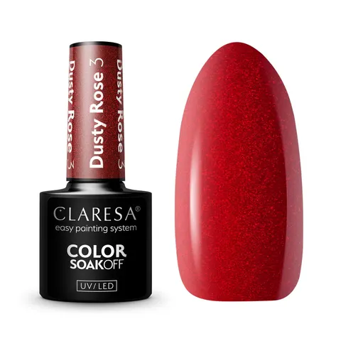 Claresa Dusty Rose 3 Lakier Hybrydowy 5g