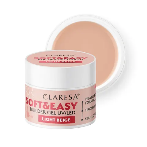 Claresa Żel Budujący Light Beige 12g