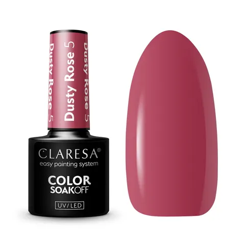 Claresa Dusty Rose 5 Lakier Hybrydowy 5g