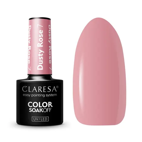 Claresa Dusty Rose 7 Lakier Hybrydowy 5g