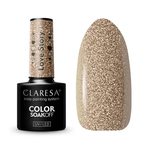 Claresa Love Story 1 Lakier Hybrydowy 5g