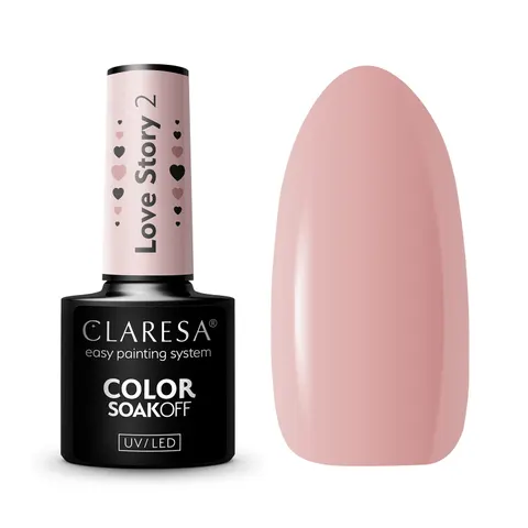 Claresa Love Story 2 Lakier Hybrydowy 5g