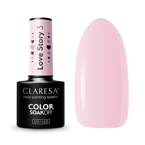Claresa Love Story 3 Lakier Hybrydowy 5g