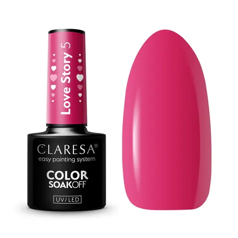 Claresa Love Story 5 Lakier Hybrydowy 5g