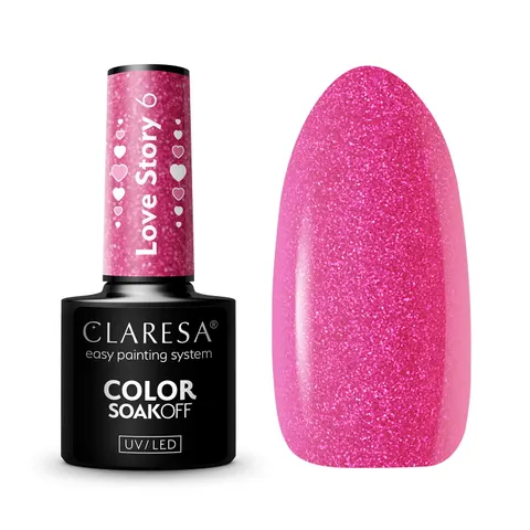 Claresa Love Story 6 Lakier Hybrydowy 5g