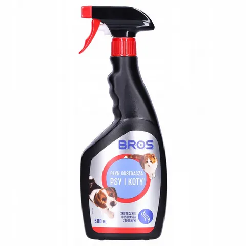 Płyn BROS odstrasza psy i koty 500 ml