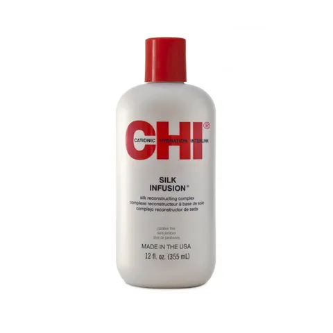 Chi silk infusion naturalny jedwab do włosów 355ml
