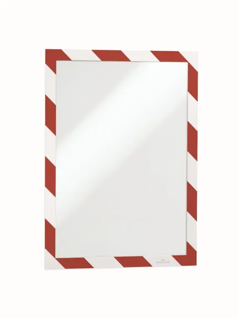 DURABLE DURAFRAME SEC.A4 4944132 /2/ CZERW/BIAŁA SAMOP.MAG