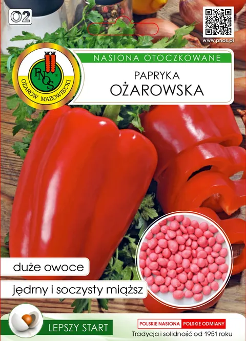 Papryka OŻAROWSKA 50z OT.