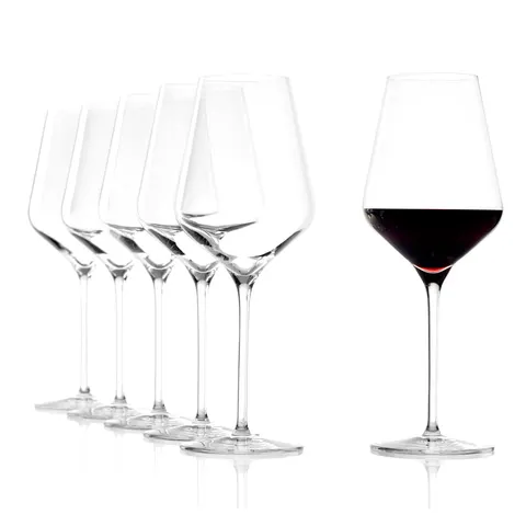 Stolzle Lausitz Quatrophil kieliszki do wina czerwonego 568 ml. 6 szt.