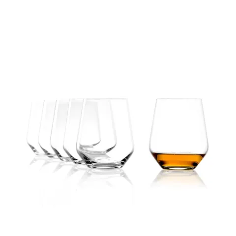 Stolzle Lausitz Quatrophil szklanki do whisky 370 ml. 6 szt.