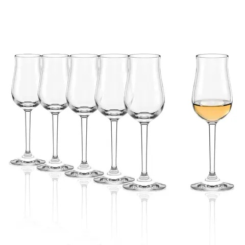 Stolzle Lausitz Liqueur spirits kieliszki do nalewki likieru wódki 104 ml. 6 szt