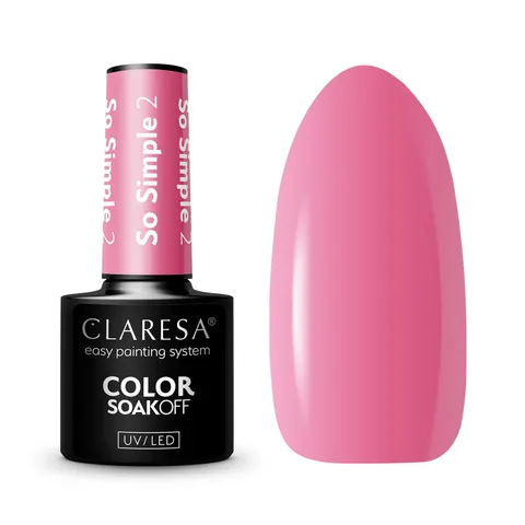 Claresa So Simple 02 Lakier Hybrydowy 5g