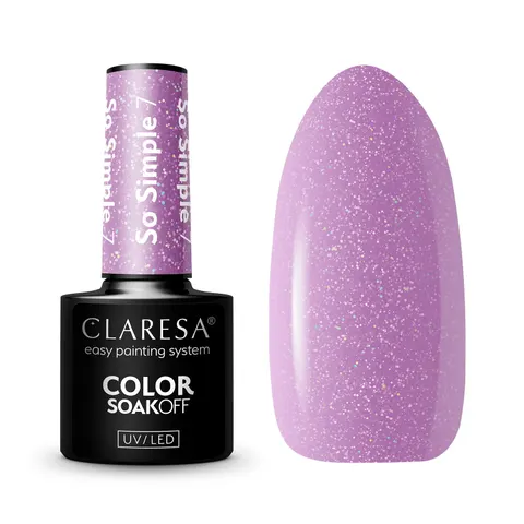 Claresa So Simple 07 Lakier Hybrydowy 5g