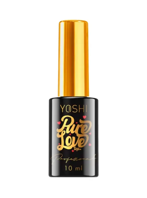 Yoshi Top Pure Love 10 ml Top w Czerwone Serduszka