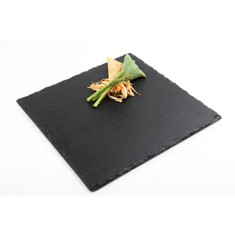 Taca do serwowania łupkowa 25 x 25 cm łupek do sushi deserów