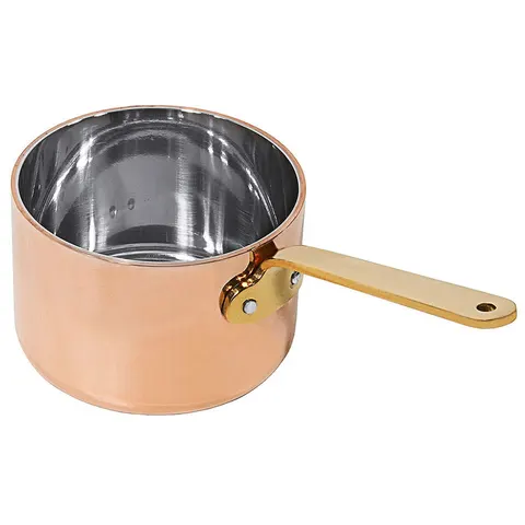 Garnek rondel miedziany mini 8,5cm 0,33l