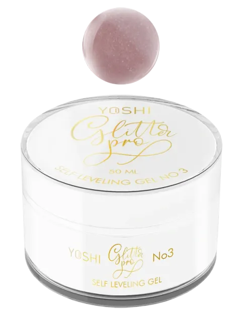 Yoshi Glitter Pro Gel Uv Led No 3 50 ml