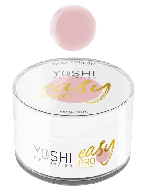 Yoshi Żel Easy Pro Gel Uv Led Fresh Pink 15 ml