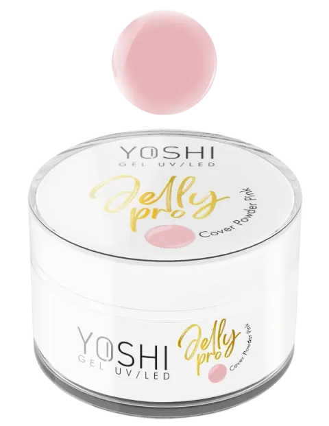 Yoshi Żel Budujący Jelly Pro Cover Powder Pink 15 ml