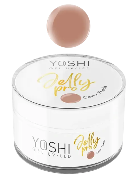 Yoshi Żel Budujący Jelly Pro Cover Peach 15 ml