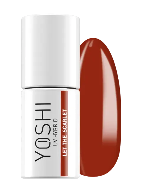 Yoshi 604 Let The Scarlet Lakier Hybrydowy 6 ml