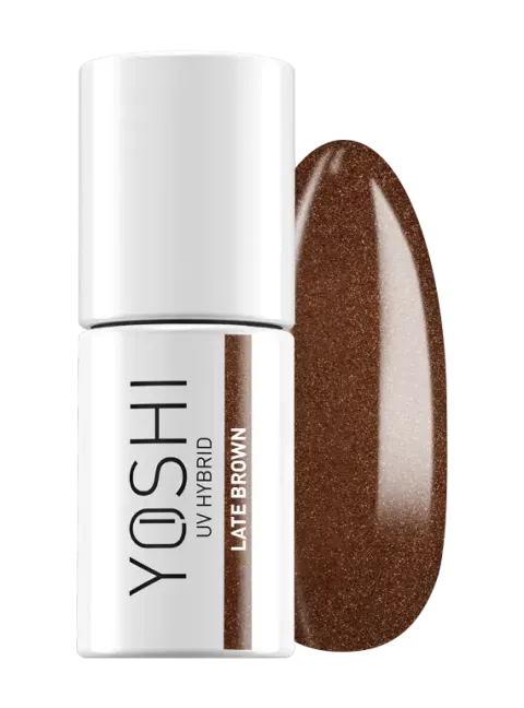 Yoshi 318 Late Brown Lakier Hybrydowy 6 ml