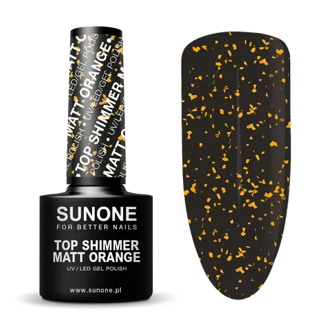 Suone Top Shimmer Matt Orange 5 ml