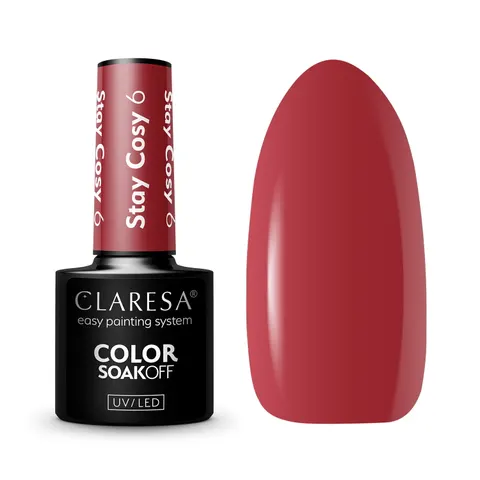 Claresa Stay Cosy 6 Lakier Hybrydowy 5g