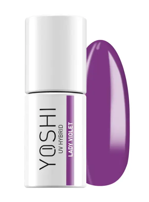 Yoshi 126 Lady Violet Lakier Hybrydowy 6 ml