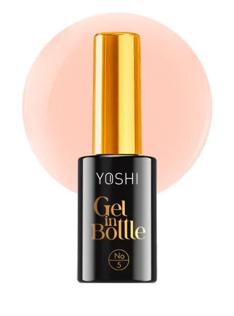 Yoshi Gel In Bottle No 5 Uv Hybrid 10 ml Żel Budujący w Butelce