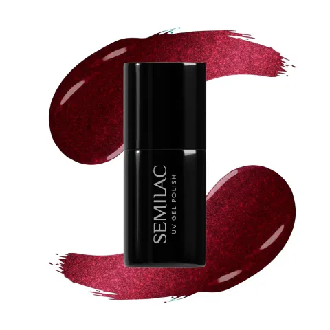 Semilac 467 Red Candle Flash Lakier Hybrydowy 7ml