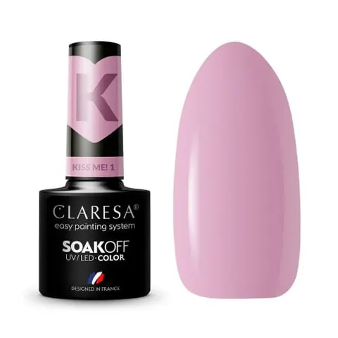 Claresa Kiss Me! 1 Lakier Hybrydowy 5g