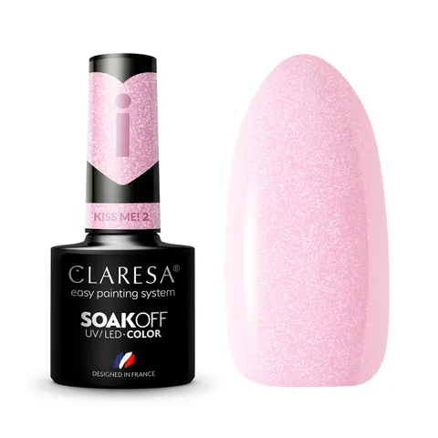 Claresa Kiss Me! 2 Lakier Hybrydowy 5g