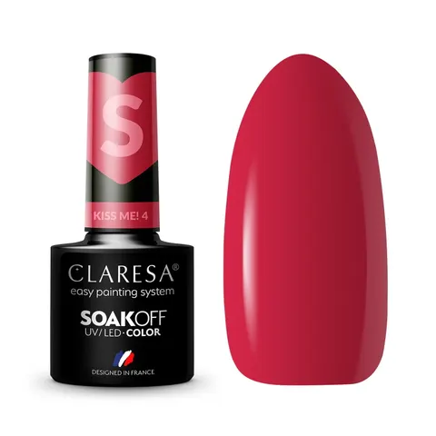 Claresa Kiss Me! 4 Lakier Hybrydowy 5g