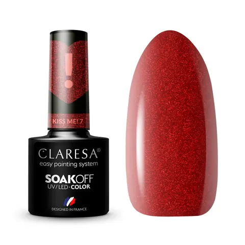 Claresa Kiss Me! 7 Lakier Hybrydowy 5g