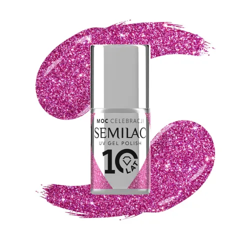 Semilac 462 Pink Bubbles Lakier Hybrydowy 7ml